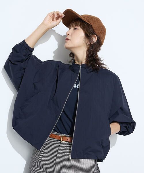 COMME CA PLATINUM / コムサ・プラチナ ブルゾン | ドライナイロンストレッチタフタ ブルゾン | 詳細8
