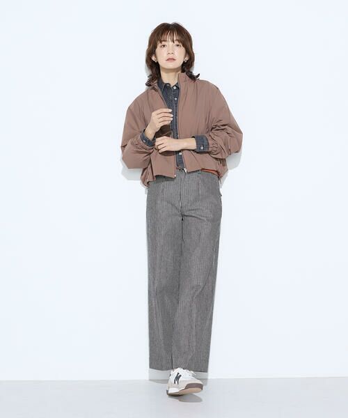 COMME CA PLATINUM / コムサ・プラチナ ブルゾン | ドライナイロンストレッチタフタ ブルゾン | 詳細24