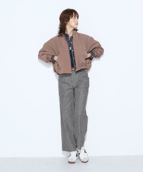 COMME CA PLATINUM / コムサ・プラチナ ブルゾン | ドライナイロンストレッチタフタ ブルゾン | 詳細25