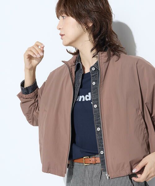 COMME CA PLATINUM / コムサ・プラチナ ブルゾン | ドライナイロンストレッチタフタ ブルゾン | 詳細26