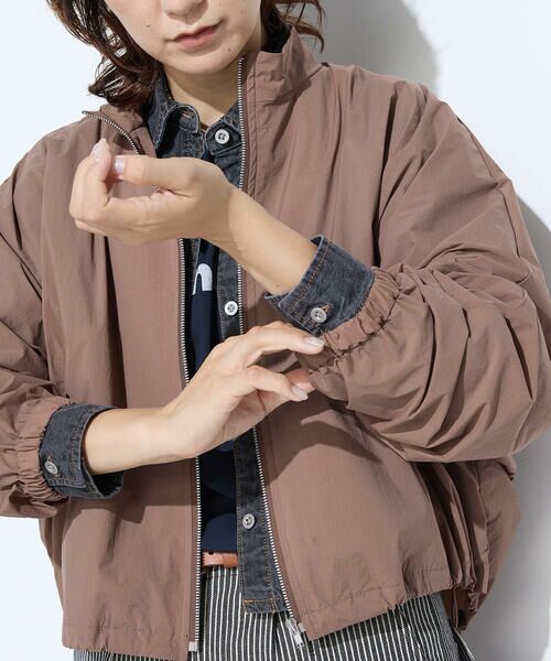 COMME CA PLATINUM / コムサ・プラチナ ブルゾン | ドライナイロンストレッチタフタ ブルゾン | 詳細27