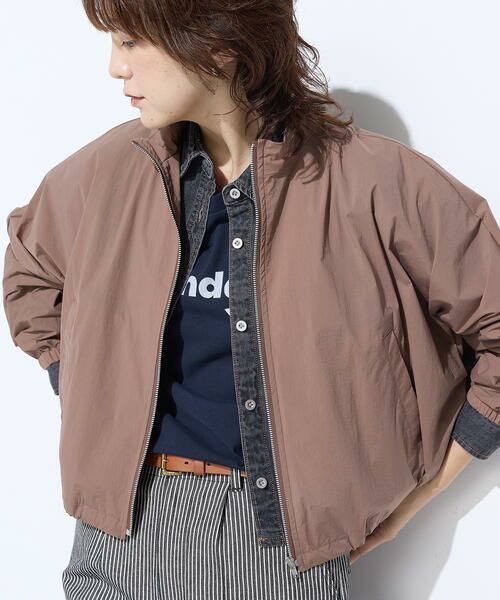 COMME CA PLATINUM / コムサ・プラチナ ブルゾン | ドライナイロンストレッチタフタ ブルゾン | 詳細28