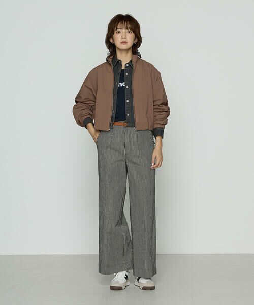 COMME CA PLATINUM / コムサ・プラチナ ブルゾン | ドライナイロンストレッチタフタ ブルゾン | 詳細10