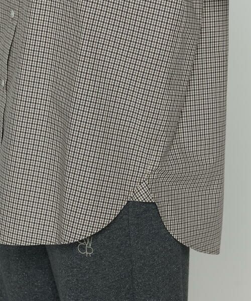 COMME CA PLATINUM / コムサ・プラチナ シャツ・ブラウス | タイプライターミニチェック シャツ | 詳細13