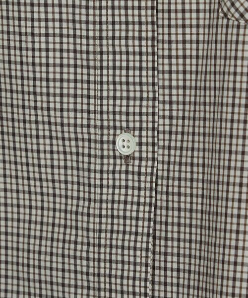 COMME CA PLATINUM / コムサ・プラチナ シャツ・ブラウス | タイプライターミニチェック シャツ | 詳細14
