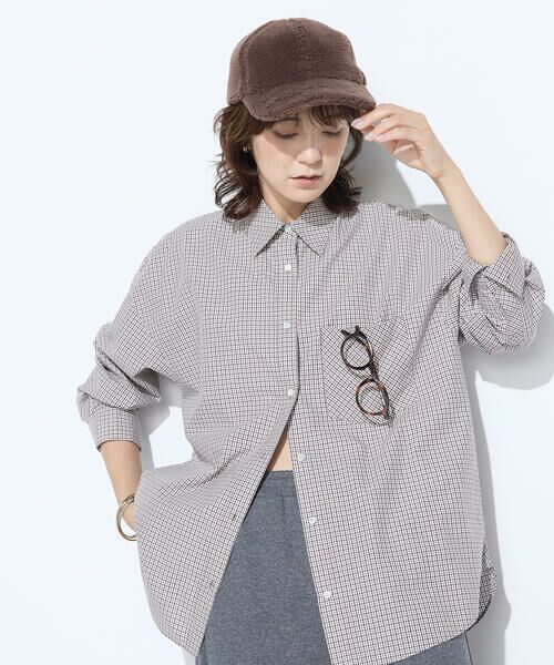 COMME CA PLATINUM / コムサ・プラチナ シャツ・ブラウス | タイプライターミニチェック シャツ | 詳細16