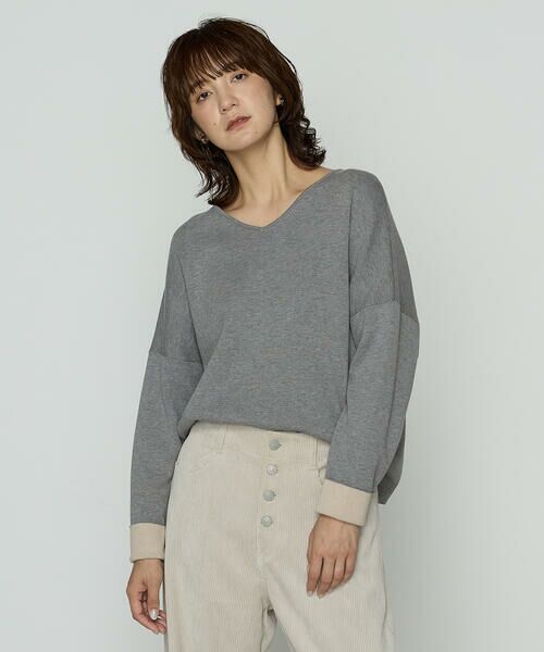 COMME CA PLATINUM / コムサ・プラチナ ニット・セーター | 14G接結編 ニットプルオーバー | 詳細4