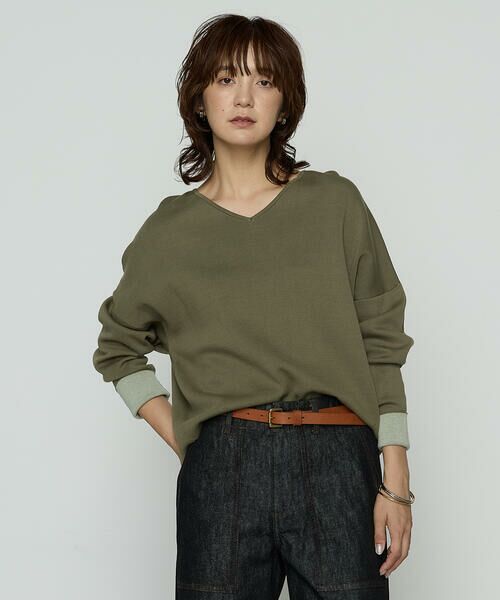 COMME CA PLATINUM / コムサ・プラチナ ニット・セーター | 14G接結編 ニットプルオーバー | 詳細18