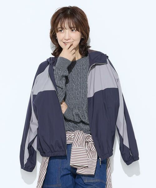 COMME CA PLATINUM / コムサ・プラチナ ブルゾン | パウダータフタ ブルゾン | 詳細15