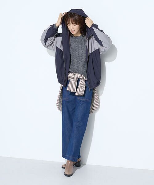 COMME CA PLATINUM / コムサ・プラチナ ブルゾン | パウダータフタ ブルゾン | 詳細17