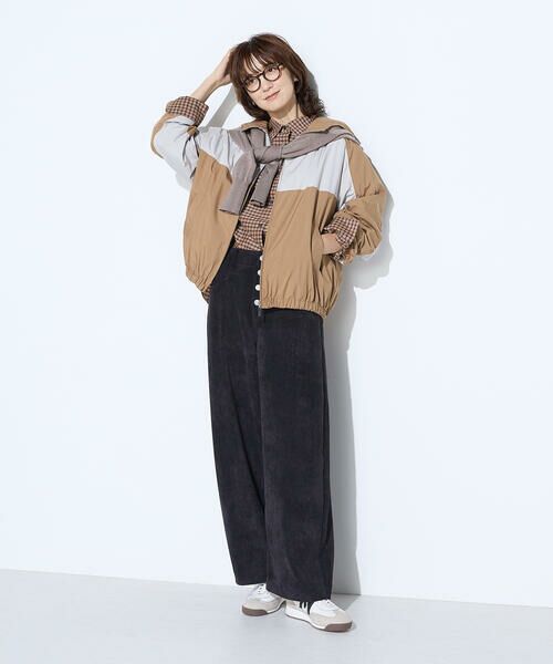 COMME CA PLATINUM / コムサ・プラチナ ブルゾン | パウダータフタ ブルゾン | 詳細26