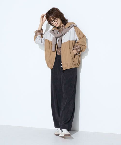 COMME CA PLATINUM / コムサ・プラチナ ブルゾン | パウダータフタ ブルゾン | 詳細27