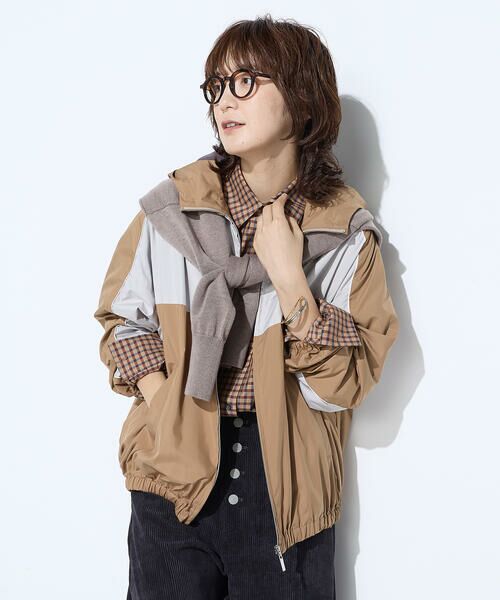 COMME CA PLATINUM / コムサ・プラチナ ブルゾン | パウダータフタ ブルゾン | 詳細28