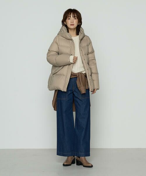 COMME CA PLATINUM / コムサ・プラチナ その他アウター | 【WEB限定：13号】ナイロンタフタ ダウンコート | 詳細11
