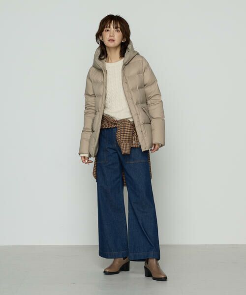 COMME CA PLATINUM / コムサ・プラチナ その他アウター | 【WEB限定：13号】ナイロンタフタ ダウンコート | 詳細12