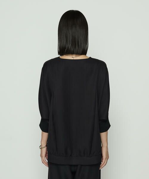 COMME CA PLATINUM / コムサ・プラチナ カットソー | パウダーツイルストレッチ ドルマンスリーブプルオーバー | 詳細5