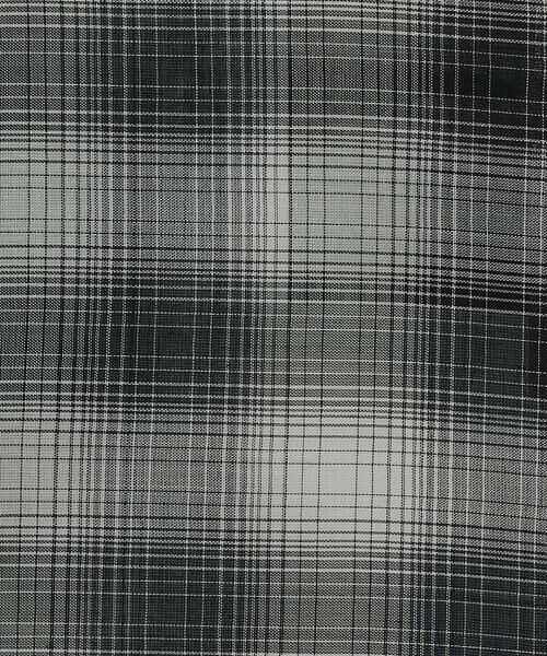 COMME CA PLATINUM / コムサ・プラチナ シャツ・ブラウス | シアーボイルチェック ドロストシアーシャツ | 詳細12