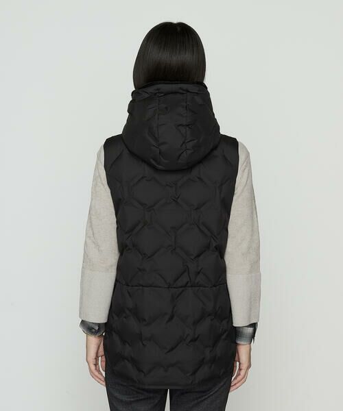 COMME CA PLATINUM / コムサ・プラチナ その他アウター | フーデッド ダウンジレ | 詳細8