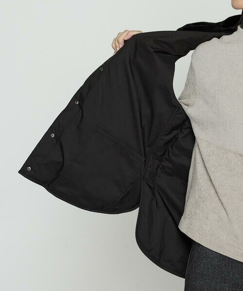 COMME CA PLATINUM / コムサ・プラチナ その他アウター | フーデッド ダウンジレ | 詳細13