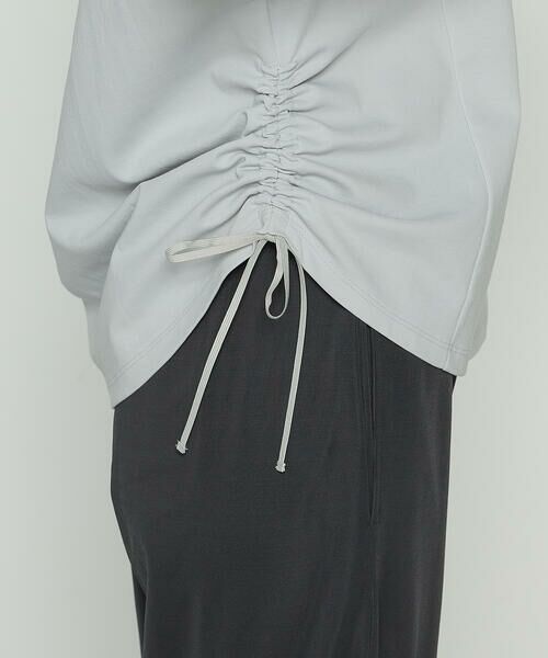 COMME CA PLATINUM / コムサ・プラチナ カットソー | 80/-ポンチ ブラウス見えプルオーバー | 詳細14