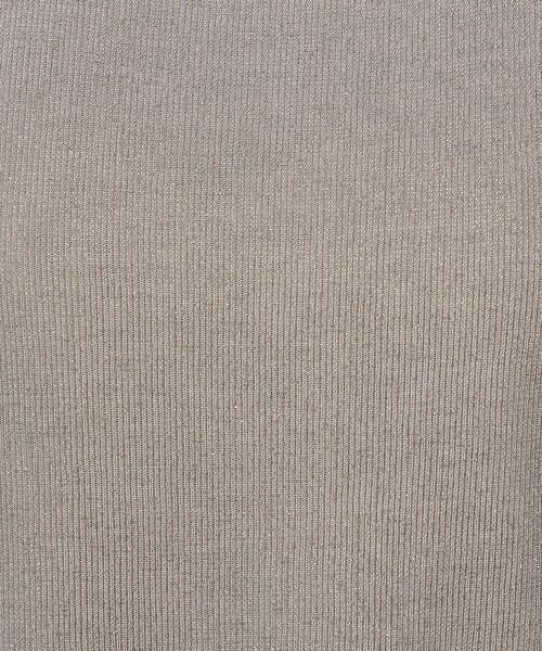 COMME CA PLATINUM / コムサ・プラチナ カットソー | ラメテレコ タンクトップ | 詳細16