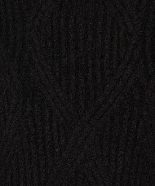 COMME CA PLATINUM / コムサ・プラチナ ベスト | マシュマロブークレー ニットベスト | 詳細16