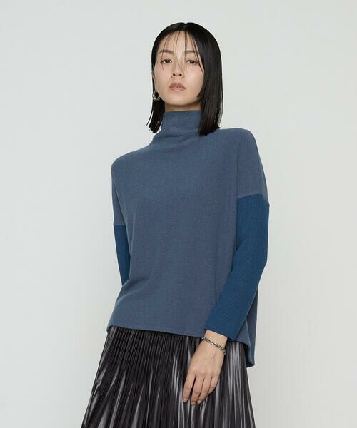 セール】 ウールブークレー ボトルネックプルオーバー