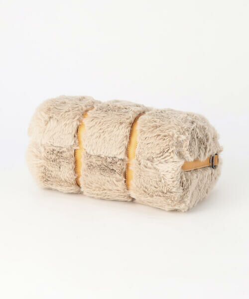 COMME CA PLATINUM / コムサ・プラチナ ボストンバッグ | エコファー ボストンバッグ | 詳細3