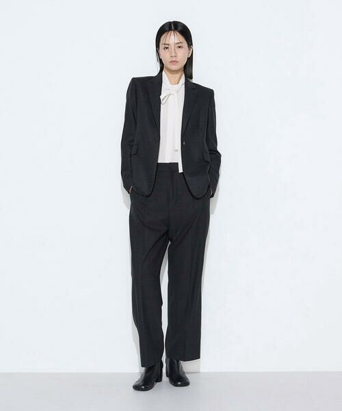 COMME CA PLATINUM / コムサ・プラチナ セットアップ | 【セットアップ対応】トリアセウールフラノ シングルジャケット | 詳細10