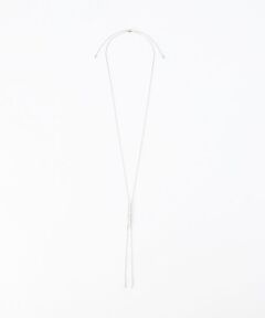 COMME CA PLATINUM / コムサ・プラチナ ネックレス・ペンダント・チョーカー | ガラスY字 ネックレス