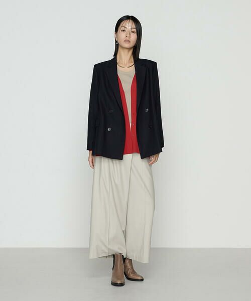 COMME CA PLATINUM / コムサ・プラチナ カーディガン・ボレロ | ウール梳毛 Vネックカーディガン | 詳細21