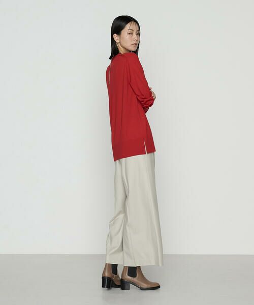 COMME CA PLATINUM / コムサ・プラチナ カーディガン・ボレロ | ウール梳毛 Vネックカーディガン | 詳細23