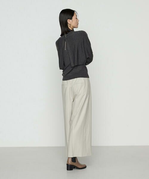 COMME CA PLATINUM / コムサ・プラチナ その他トップス | ウール梳毛 ツインニット | 詳細8