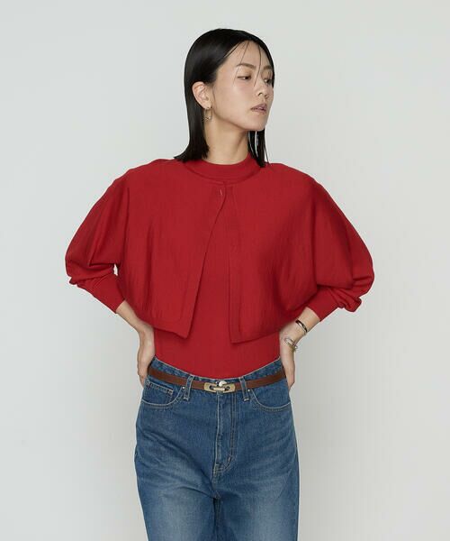 COMME CA PLATINUM / コムサ・プラチナ その他トップス | ウール梳毛 ツインニット | 詳細26