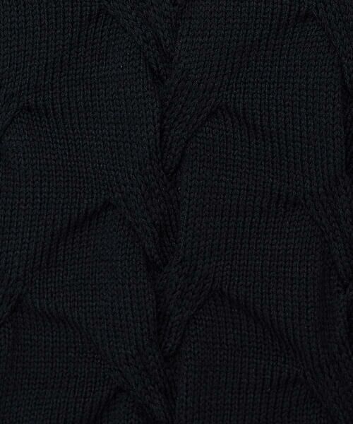 COMME CA PLATINUM / コムサ・プラチナ ニット・セーター | コットンポリエステルリリヤーン ニットベスト | 詳細11