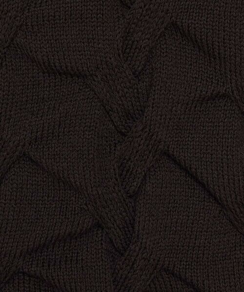COMME CA PLATINUM / コムサ・プラチナ ニット・セーター | コットンポリエステルリリヤーン ニットベスト | 詳細18