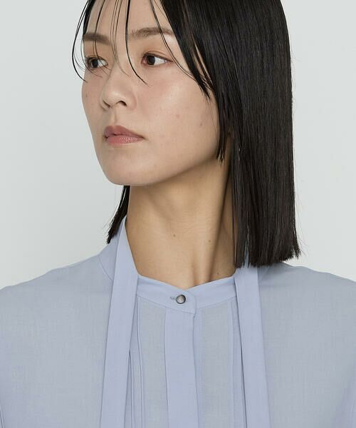 COMME CA PLATINUM / コムサ・プラチナ シャツ・ブラウス | フィネスボイル ボウタイシャツ | 詳細21