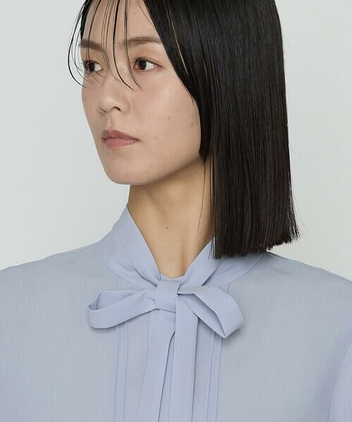 COMME CA PLATINUM / コムサ・プラチナ シャツ・ブラウス | フィネスボイル ボウタイシャツ | 詳細24