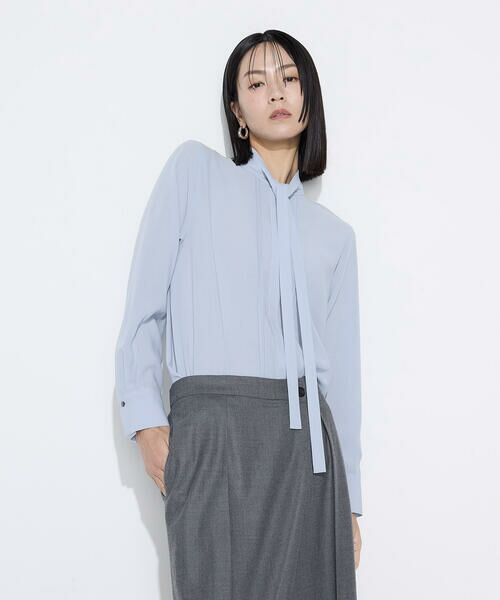 COMME CA PLATINUM / コムサ・プラチナ シャツ・ブラウス | フィネスボイル ボウタイシャツ | 詳細29