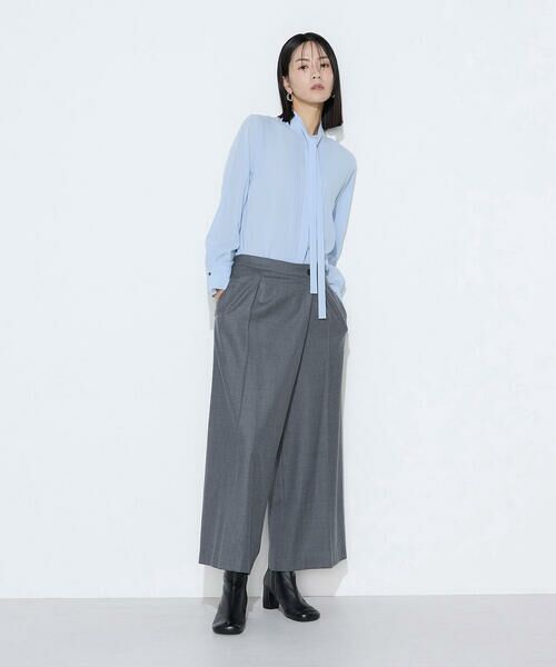 COMME CA PLATINUM / コムサ・プラチナ シャツ・ブラウス | フィネスボイル ボウタイシャツ | 詳細14