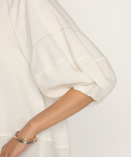 COMME CA PLATINUM / コムサ・プラチナ カットソー | バーズアイ バルーンTシャツ | 詳細10