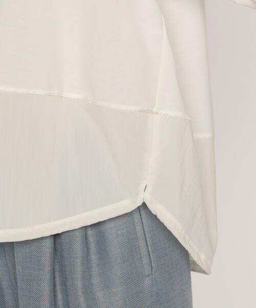 COMME CA PLATINUM / コムサ・プラチナ カットソー | バーズアイ バルーンTシャツ | 詳細11