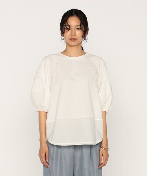 COMME CA PLATINUM / コムサ・プラチナ カットソー | バーズアイ バルーンTシャツ | 詳細6