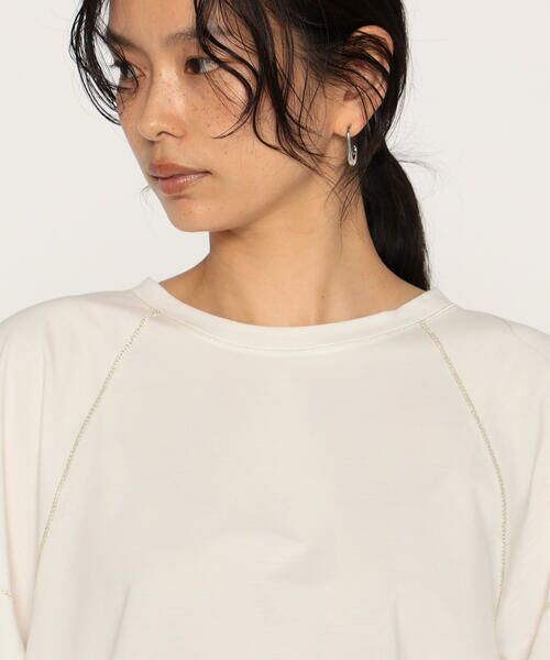 COMME CA PLATINUM / コムサ・プラチナ カットソー | バーズアイ バルーンTシャツ | 詳細9