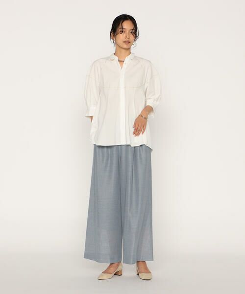 COMME CA PLATINUM / コムサ・プラチナ シャツ・ブラウス | バーズアイ シャツ | 詳細1