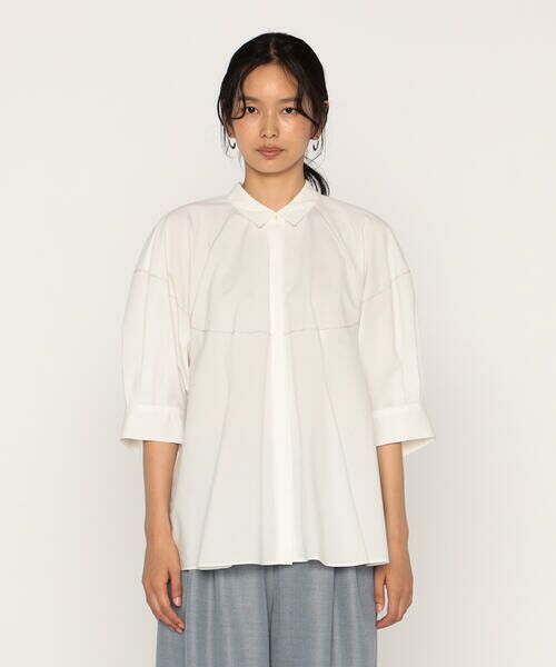 COMME CA PLATINUM / コムサ・プラチナ シャツ・ブラウス | バーズアイ シャツ | 詳細3