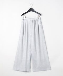 COMME CA PLATINUM / コムサ・プラチナ その他パンツ | リネンライクからみ織り ワイドパンツ