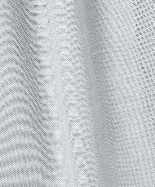 COMME CA PLATINUM / コムサ・プラチナ その他パンツ | リネンライクからみ織り ワイドパンツ | 詳細1