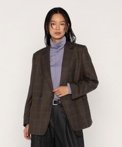 COMME CA PLATINUM / コムサ・プラチナ テーラードジャケット | ウールギャバジン ダブルブレストジャケット