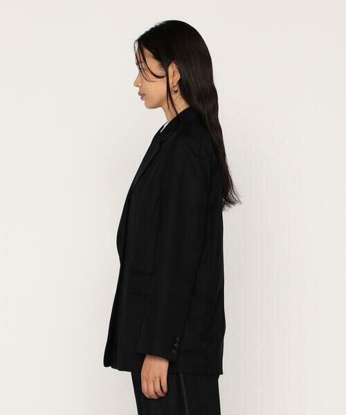 COMME CA PLATINUM / コムサ・プラチナ テーラードジャケット | ウールギャバジン ダブルブレストジャケット | 詳細16